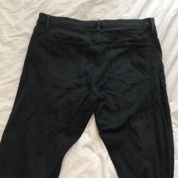 Ann Taylor Black Jeans “low rise girlfriends” - Picture 3 of 3